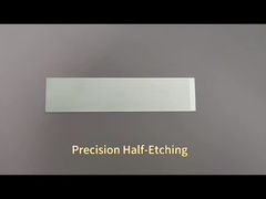 Metalen plaat voor half etsen