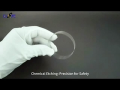 Metaalgaas met hoge precisie voor rookmelders met chemische etsservice