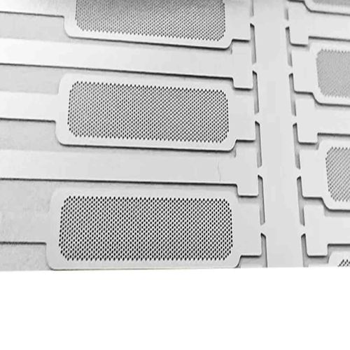 Het laatste nieuws van het bedrijf over Xinhsen's Precision Etched Speaker Mesh voor nieuwe generatie smartphones