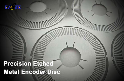 Het laatste nieuws van het bedrijf over Precisie geëtste metalen encoder schijven: nauwkeurige bewegingscontrole mogelijk maken