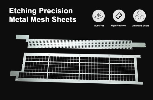 Het laatste nieuws van het bedrijf over Etching Precision Metal Mesh Sheets: Technology, Applications, and Customization