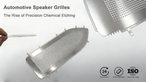Het laatste nieuws van het bedrijf over Automotive Speaker Grilles: The Rise of Precision Chemical Etching