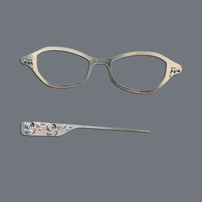 Goede prijs. Titanium SUS304 Glasframe Precision Etched Ultra Lightweight ±0.03mm Tolerantie online