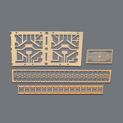 Metalen chemische etsen Cooper LC Lead Frame voor halfgeleider