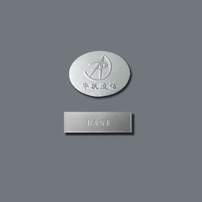 Goede prijs. Chemische metalen naamplaten voor machines met gegraveerd aluminium online