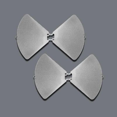 Chemisch geëtste nikkel onderdelen van 0,02 mm tot 1,5 mm dikte