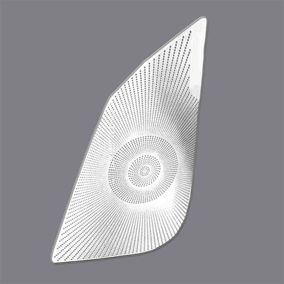 Precieze gegraveerde roestvrij staal auto luidspreker rooster ± 0,03 mm Tolerantie