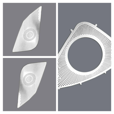 Goede prijs. OEM Chemical Etching Filter Mesh van roestvrij staal voor metalen luidsprekerroosters/precision Etching Parts. online