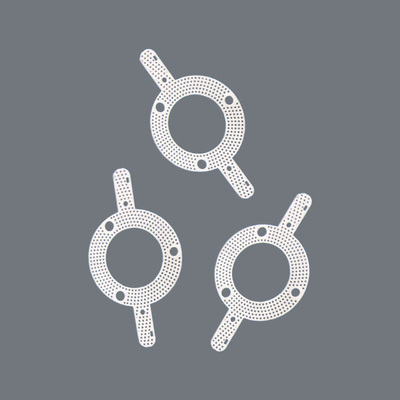 Op maat gemaakte precisie metalen shims 0,01-0,3 mm via fotochemisch etsen