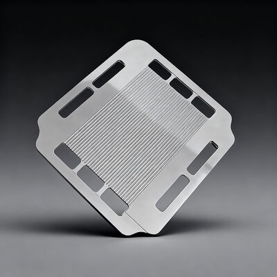 Goede prijs. Titanium Etching Service For Custom 0.6mm Thickness Micro Flow Channel Metallic Bipolar Plate online