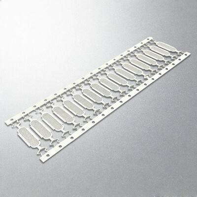 Chemisch etsen Aangepaste hoge precisie Foto geëtst roestvrijstalen gaas voor mobiele telefoonluidspreker